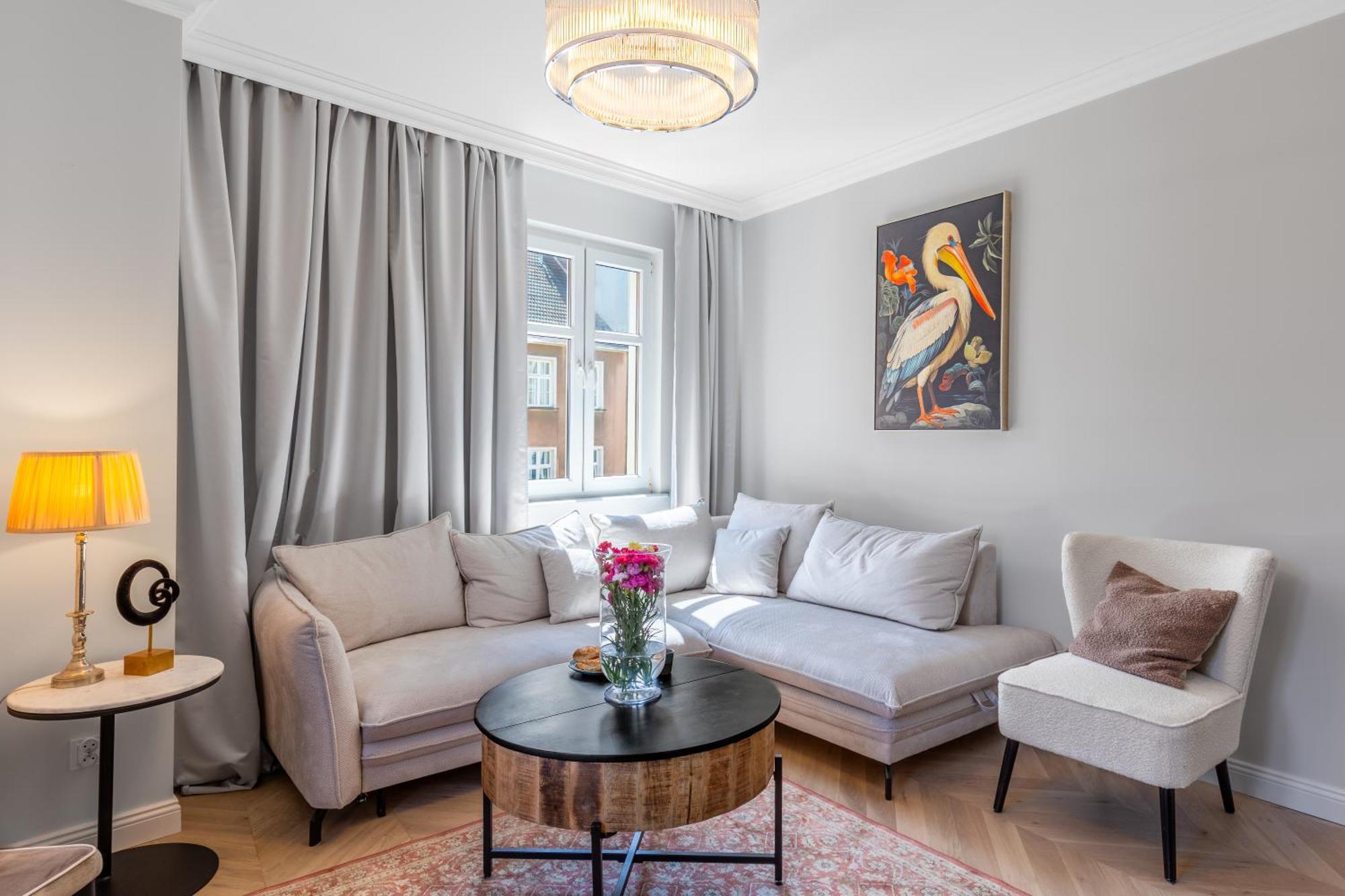 Stylowy Apartament W Sercu Starowki Z Widokiem Na Motlawe Gdansk Dış mekan fotoğraf